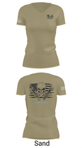 1245th Transportation Company 80401468 Women's Short Sleeve V-neck Shirt - 84