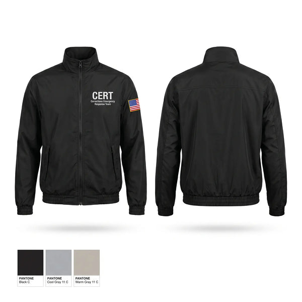 Windbreaker, CERT: Corrections Emergency Response Team, Police, Teamtime, Team time, sublimation, custom sports apparel, team uniforms, spirit wear, spiritwear, sports uniforms, custom shirts, team store, custom team store, fundraiser sports, apparel fundraiser