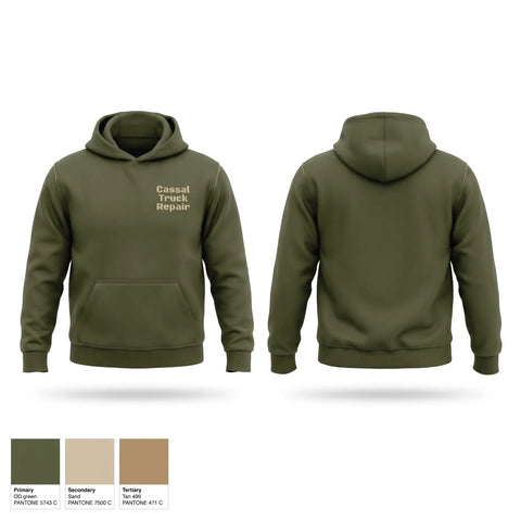 Hoodie, Cassal Truck Repair, , Teamtime, Team time, sublimation, custom sports apparel, team uniforms, spirit wear, spiritwear, sports uniforms, custom shirts, team store, custom team store, fundraiser sports, apparel fundraiser