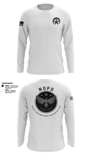Long Sleeve Performance Shirt, VCAIT, Police, Teamtime, Team time, sublimation, custom sports apparel, team uniforms, spirit wear, spiritwear, sports uniforms, custom shirts, team store, custom team store, fundraiser sports, apparel fundraiser