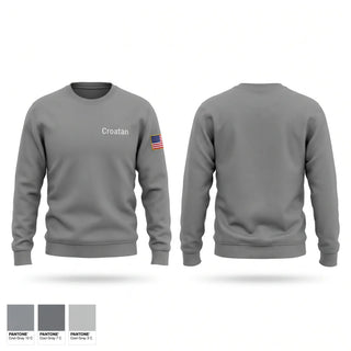 Crew Neck Sweatshirt, Croatan, Fire Department, Teamtime, Team time, sublimation, custom sports apparel, team uniforms, spirit wear, spiritwear, sports uniforms, custom shirts, team store, custom team store, fundraiser sports, apparel fundraiser