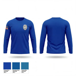 Long Sleeve Performance Shirt, , Police, Teamtime, Team time, sublimation, custom sports apparel, team uniforms, spirit wear, spiritwear, sports uniforms, custom shirts, team store, custom team store, fundraiser sports, apparel fundraiser