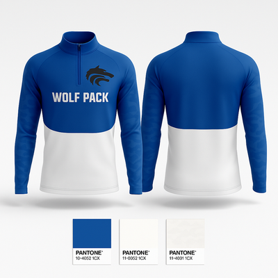 Wolf Pack 35824729 Quarter Zip Jacket - 41