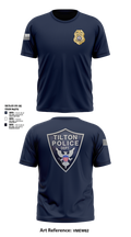 Tilton Police Department 94769957 Short Sleeve Performance Shirt - 1