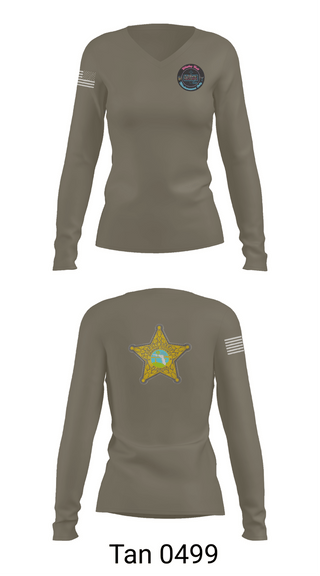 Womens Long Sleeve Vneck Shirt, Whiskey Unit, Police, Teamtime, Team time, sublimation, custom sports apparel, team uniforms, spirit wear, spiritwear, sports uniforms, custom shirts, team store, custom team store, fundraiser sports, apparel fundraiser