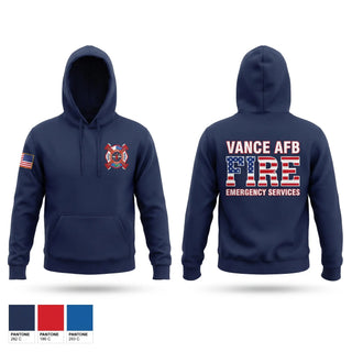 Hoodie, Vance AFB Fire & Emergency Services, Fire Department, Teamtime, Team time, sublimation, custom sports apparel, team uniforms, spirit wear, spiritwear, sports uniforms, custom shirts, team store, custom team store, fundraiser sports, apparel fundraiser