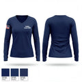 Hadley Local 5486 79051744 Women's Long Sleeve V-neck Shirt - 1