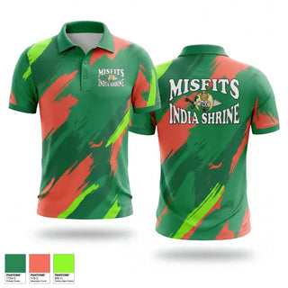 Short Sleeve Performance Polo, Misfits, , Teamtime, Team time, sublimation, custom sports apparel, team uniforms, spirit wear, spiritwear, sports uniforms, custom shirts, team store, custom team store, fundraiser sports, apparel fundraiser