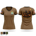 1192nd DDSB 28155906 Women's Short Sleeve V-neck Shirt - 1