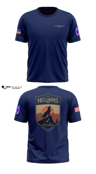 Short Sleeve Performance Shirt, Headquarters and Distribution Company, Army, Teamtime, Team time, sublimation, custom sports apparel, team uniforms, spirit wear, spiritwear, sports uniforms, custom shirts, team store, custom team store, fundraiser sports, apparel fundraiser