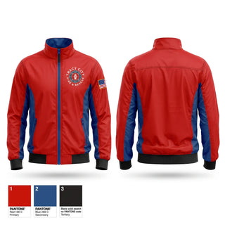 Windbreaker, Tracy City, Fire Department, Teamtime, Team time, sublimation, custom sports apparel, team uniforms, spirit wear, spiritwear, sports uniforms, custom shirts, team store, custom team store, fundraiser sports, apparel fundraiser