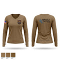 RR BN Women's Long Sleeve V-neck Shirt - 1