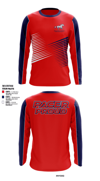 Long Sleeve Performance Shirt, Plaza Park, Track & Field, Teamtime, Team time, sublimation, custom sports apparel, team uniforms, spirit wear, spiritwear, sports uniforms, custom shirts, team store, custom team store, fundraiser sports, apparel fundraiser