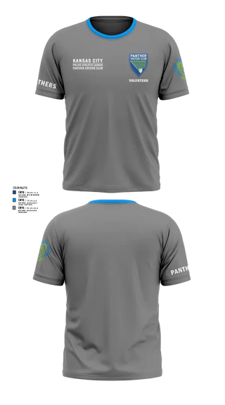 Short Sleeve Performance Shirt, Kansas City Missouri Police Athletic League Panthers (Soccer), Spirit Store, Teamtime, Team time, sublimation, custom sports apparel, team uniforms, spirit wear, spiritwear, sports uniforms, custom shirts, team store, custom team store, fundraiser sports, apparel fundraiser