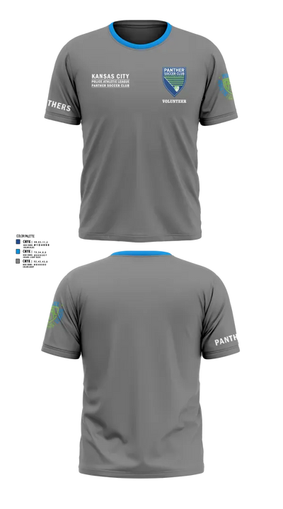 Kansas City Missouri Police Athletic League Panthers (Soccer) 2790826 Short Sleeve Performance Shirt - 4