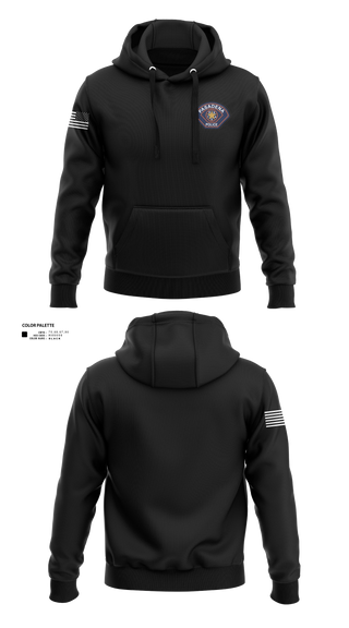 Hoodie, Pasadena Police Department Honor Guard, Police, Teamtime, Team time, sublimation, custom sports apparel, team uniforms, spirit wear, spiritwear, sports uniforms, custom shirts, team store, custom team store, fundraiser sports, apparel fundraiser