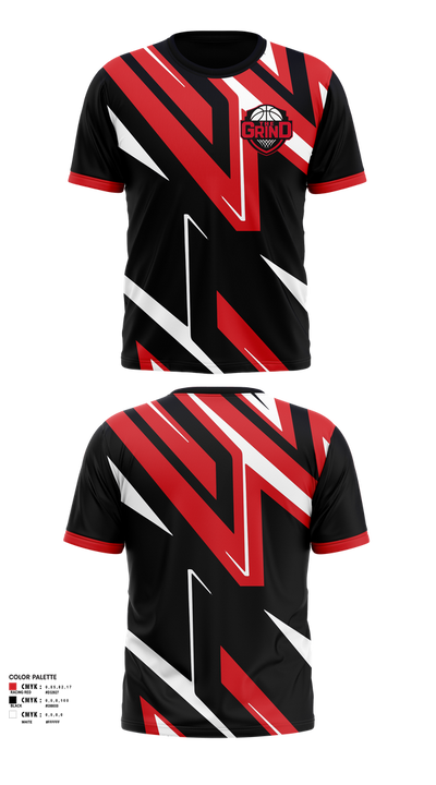 The Grind 63989539 Short Sleeve Performance Shirt - 100