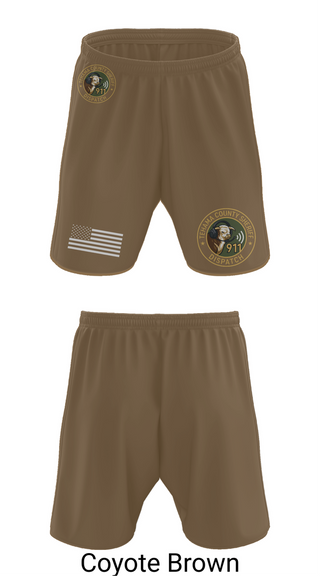 Athletic Shorts With Pockets, TCSO DISPATCH, , Teamtime, Team time, sublimation, custom sports apparel, team uniforms, spirit wear, spiritwear, sports uniforms, custom shirts, team store, custom team store, fundraiser sports, apparel fundraiser