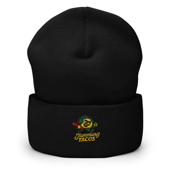 Jamming Tacos Cuffed Beanie | Yupoong 1501KC