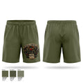 142nd DSSB Bravo Company Athletic Shorts With Pockets - 1