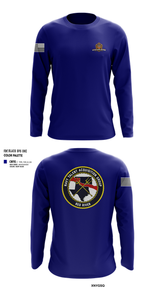 Long Sleeve Performance Shirt, NTAG RED RIVER, Navy, Teamtime, Team time, sublimation, custom sports apparel, team uniforms, spirit wear, spiritwear, sports uniforms, custom shirts, team store, custom team store, fundraiser sports, apparel fundraiser