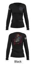 ESIT-3 18090159 Women's Long Sleeve V-neck Shirt - 34
