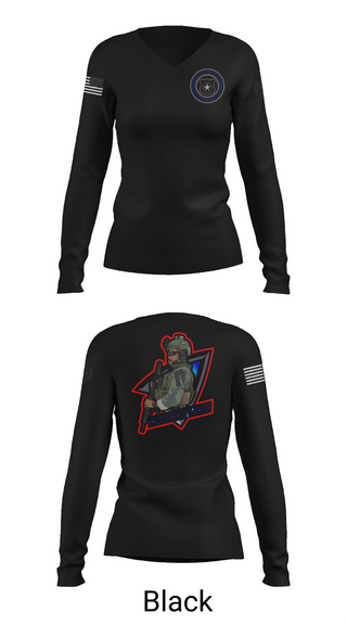 Womens Long Sleeve Vneck Shirt, ESIT-3, , Teamtime, Team time, sublimation, custom sports apparel, team uniforms, spirit wear, spiritwear, sports uniforms, custom shirts, team store, custom team store, fundraiser sports, apparel fundraiser