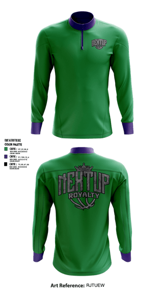 Quarter Zip Jacket, NextUp, Men's Basketball, Teamtime, Team time, sublimation, custom sports apparel, team uniforms, spirit wear, spiritwear, sports uniforms, custom shirts, team store, custom team store, fundraiser sports, apparel fundraiser