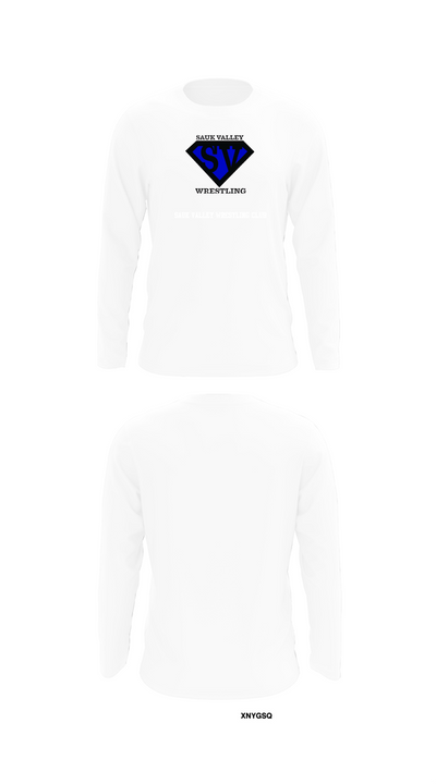 Sauk Valley Wrestling Club 85536516 Long Sleeve Performance Shirt 8