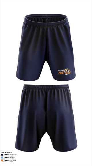 Athletic Shorts With Pockets, Herbert Akins Road Middle School, Track & Field, Teamtime, Team time, sublimation, custom sports apparel, team uniforms, spirit wear, spiritwear, sports uniforms, custom shirts, team store, custom team store, fundraiser sports, apparel fundraiser