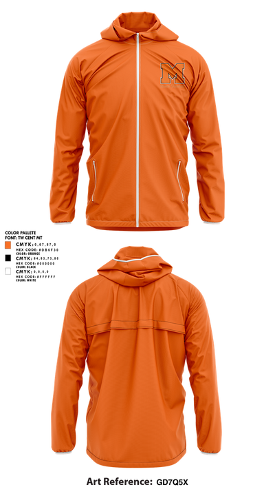 Molalla Football 56793694 Windbreaker - 9