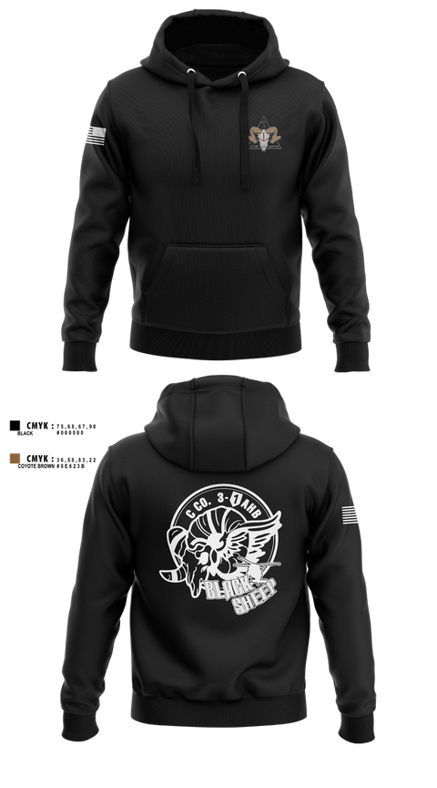 Hoodie, C-Co, 3-1 AHB, 1ID, , Teamtime, Team time, sublimation, custom sports apparel, team uniforms, spirit wear, spiritwear, sports uniforms, custom shirts, team store, custom team store, fundraiser sports, apparel fundraiser