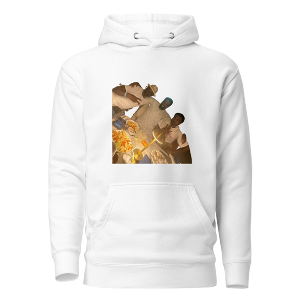 Unisex Hoodie - 1 - White