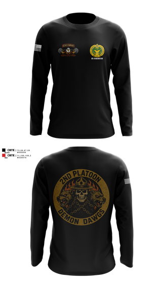Long Sleeve Performance Shirt, Echo Company, , Teamtime, Team time, sublimation, custom sports apparel, team uniforms, spirit wear, spiritwear, sports uniforms, custom shirts, team store, custom team store, fundraiser sports, apparel fundraiser