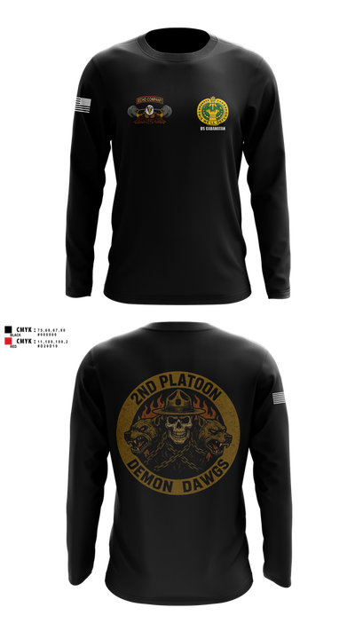 Echo Company 66068178 Long Sleeve Performance Shirt 7