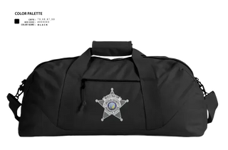 Duffle Bag, Lincoln County Narcotics, Police, Teamtime, Team time, sublimation, custom sports apparel, team uniforms, spirit wear, spiritwear, sports uniforms, custom shirts, team store, custom team store, fundraiser sports, apparel fundraiser