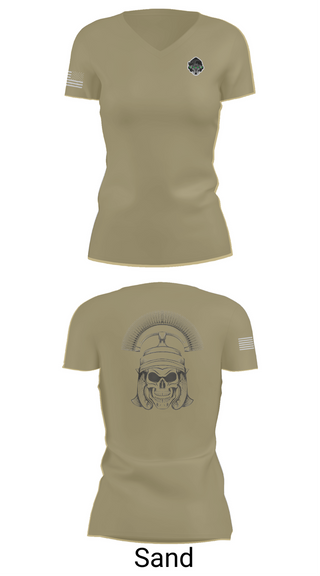 Womens Short Sleeve Vneck Shirt, C-CO 1-145th AR, , Teamtime, Team time, sublimation, custom sports apparel, team uniforms, spirit wear, spiritwear, sports uniforms, custom shirts, team store, custom team store, fundraiser sports, apparel fundraiser