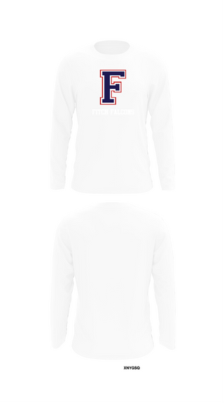 Long Sleeve Performance Shirt, Fitch Falcons, Women's Soccer, Teamtime, Team time, sublimation, custom sports apparel, team uniforms, spirit wear, spiritwear, sports uniforms, custom shirts, team store, custom team store, fundraiser sports, apparel fundraiser