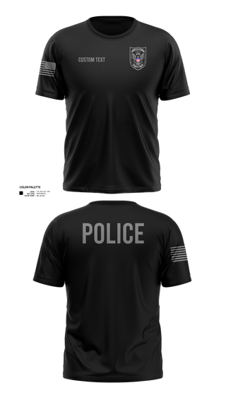 Soft Poly Tee Cotton Like Feel, PERRY POLICE DEPARTMENT, Police, Teamtime, Team time, sublimation, custom sports apparel, team uniforms, spirit wear, spiritwear, sports uniforms, custom shirts, team store, custom team store, fundraiser sports, apparel fundraiser