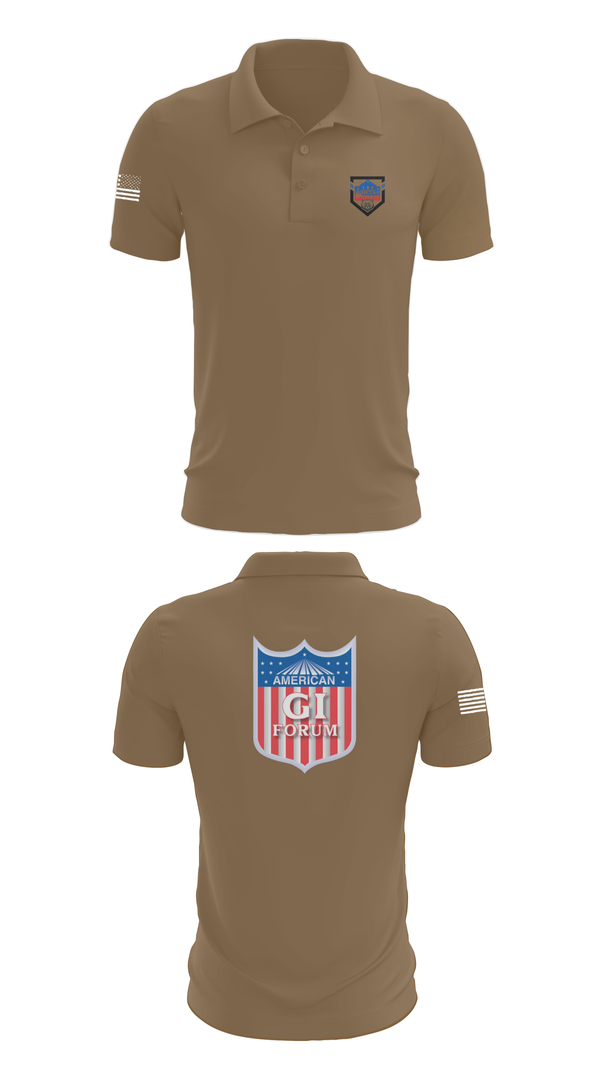 Short Sleeve Performance Polo, Agif board, Army, Teamtime, Team time, sublimation, custom sports apparel, team uniforms, spirit wear, spiritwear, sports uniforms, custom shirts, team store, custom team store, fundraiser sports, apparel fundraiser