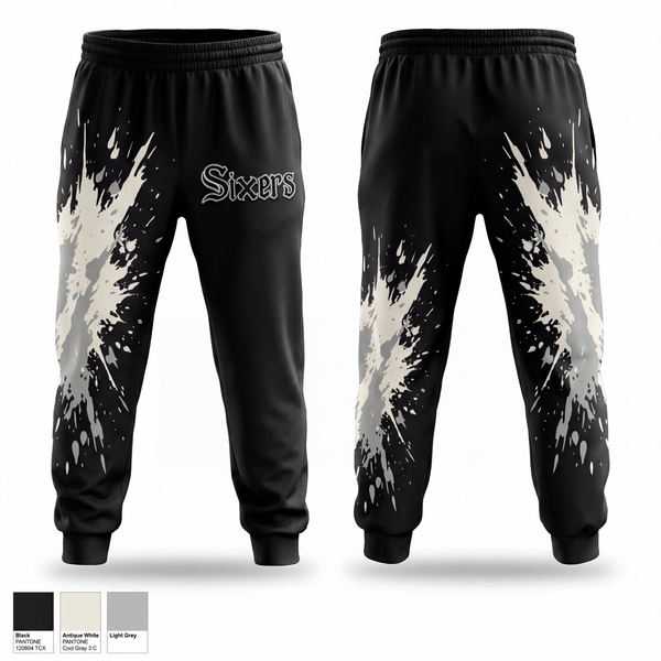Sweatpants, Central Washington Sixers, Baseball, Teamtime, Team time, sublimation, custom sports apparel, team uniforms, spirit wear, spiritwear, sports uniforms, custom shirts, team store, custom team store, fundraiser sports, apparel fundraiser