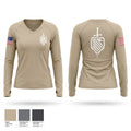 Tac Women's Long Sleeve V-neck Shirt - 1