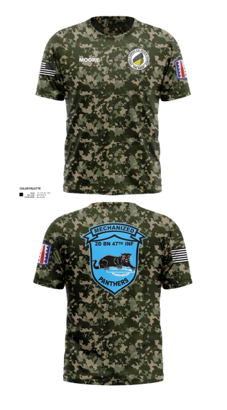 Short Sleeve Performance Shirt, C Co 2-47 197th Infantry Brigade, , Teamtime, Team time, sublimation, custom sports apparel, team uniforms, spirit wear, spiritwear, sports uniforms, custom shirts, team store, custom team store, fundraiser sports, apparel fundraiser