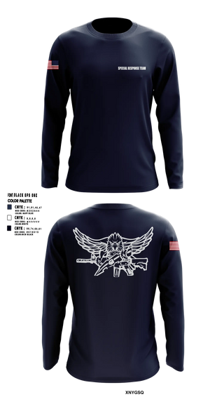 Long Sleeve Performance Shirt, Special Response Team, Police, Teamtime, Team time, sublimation, custom sports apparel, team uniforms, spirit wear, spiritwear, sports uniforms, custom shirts, team store, custom team store, fundraiser sports, apparel fundraiser