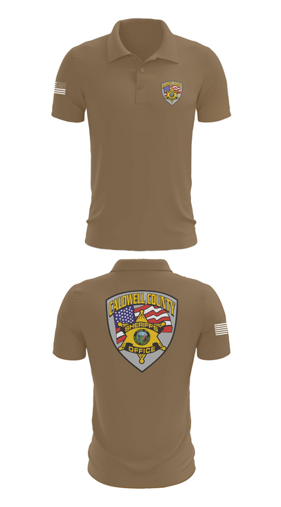 Caldwell County Sheriff's Office 64628956 Short Sleeve Performance Polo - 7