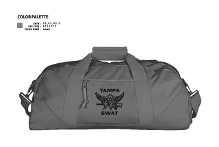 Duffle Bag, Tampa SWAT, Police, Teamtime, Team time, sublimation, custom sports apparel, team uniforms, spirit wear, spiritwear, sports uniforms, custom shirts, team store, custom team store, fundraiser sports, apparel fundraiser