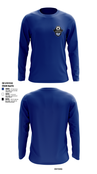 North Chesapeake Football Club Long Sleeve Performance Shirt 5