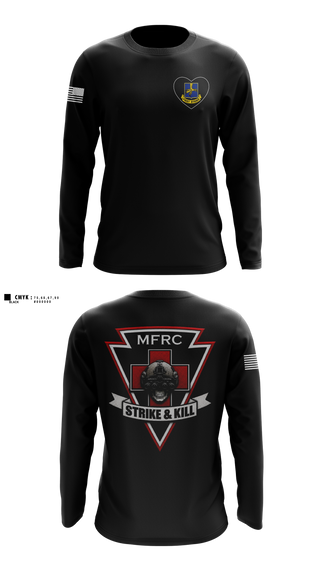 Long Sleeve Performance Shirt, Wind River USWFS, Fire Department, Teamtime, Team time, sublimation, custom sports apparel, team uniforms, spirit wear, spiritwear, sports uniforms, custom shirts, team store, custom team store, fundraiser sports, apparel fundraiser
