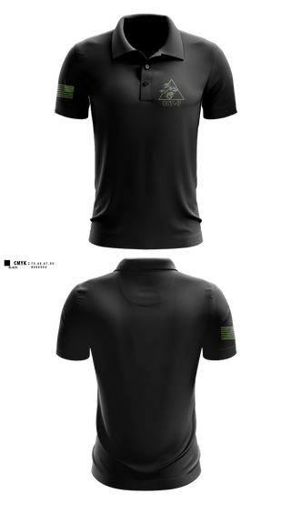 Short Sleeve Performance Polo, ECT-7, 11 CYBN, Army, Teamtime, Team time, sublimation, custom sports apparel, team uniforms, spirit wear, spiritwear, sports uniforms, custom shirts, team store, custom team store, fundraiser sports, apparel fundraiser