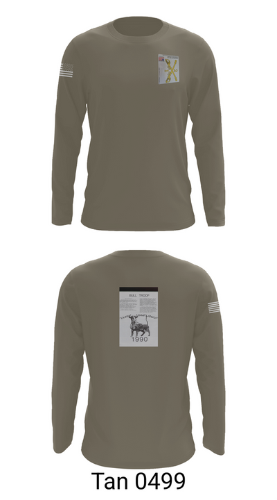 2nd Armored Cavalry Regiment 7857007 Long Sleeve Performance Shirt 66